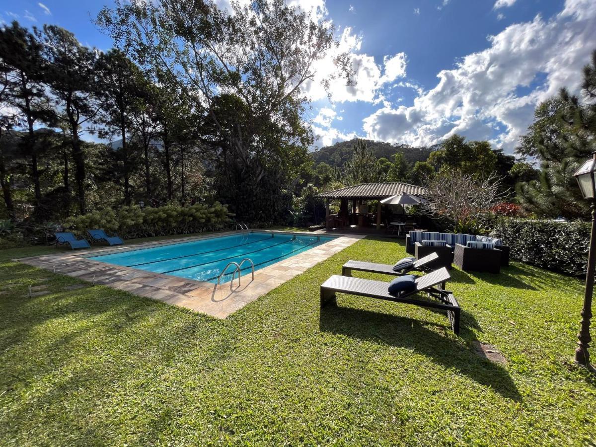 Pousada Granja Santa Barbara Correas Экстерьер фото